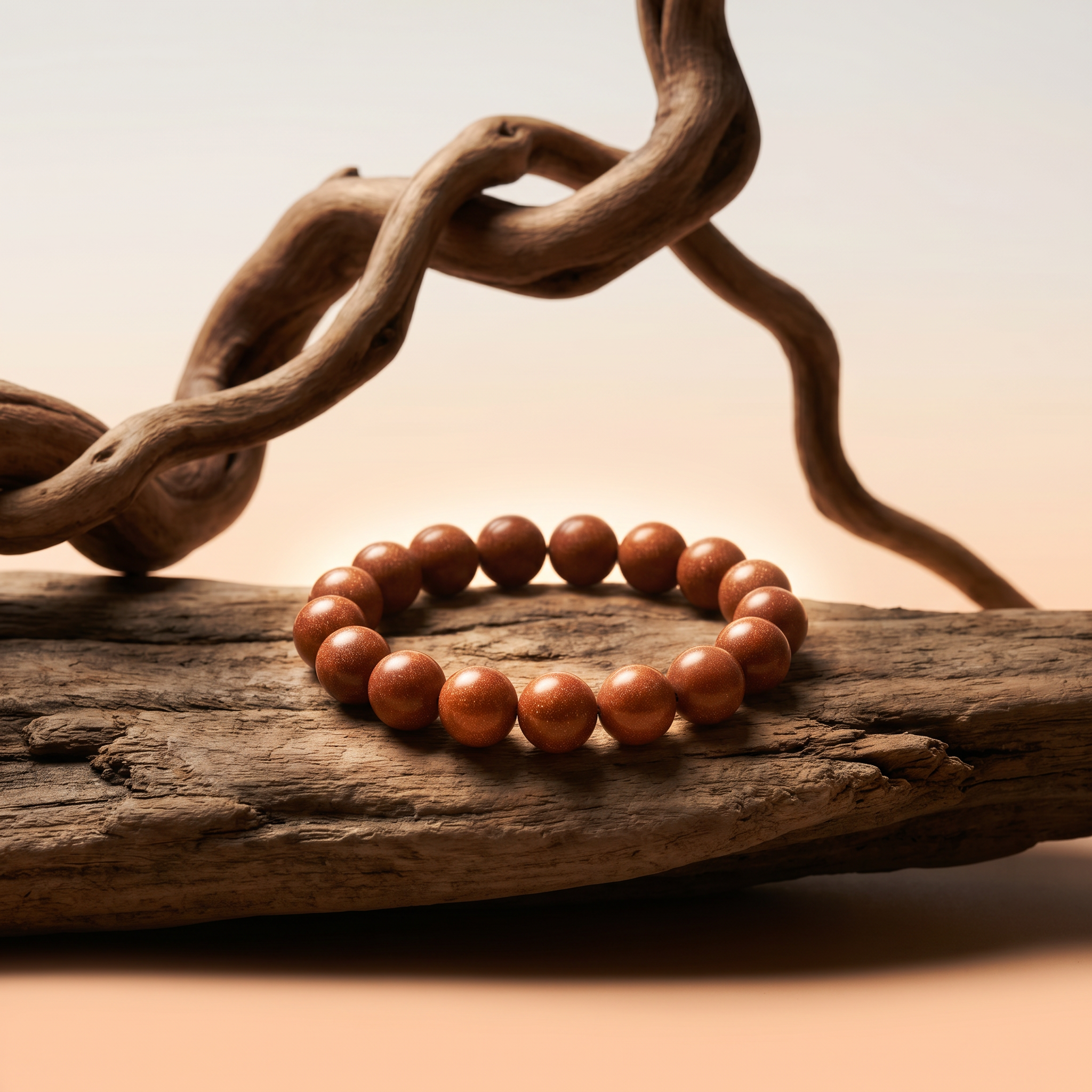 Scent Circle Duftperlen-Armband Variante mit Natursteinen