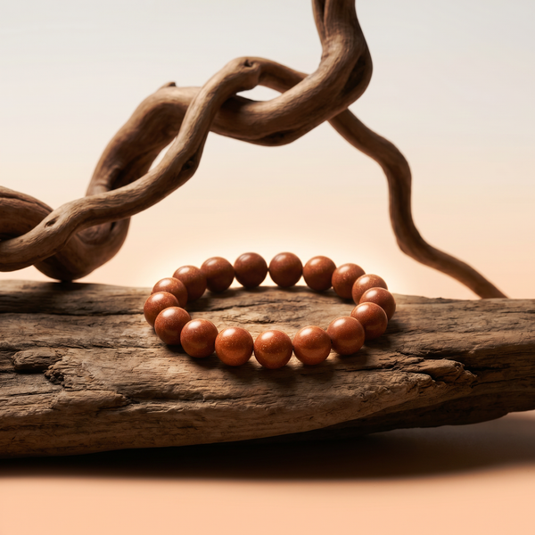 Scent Circle Duftperlen-Armband Variante mit Natursteinen